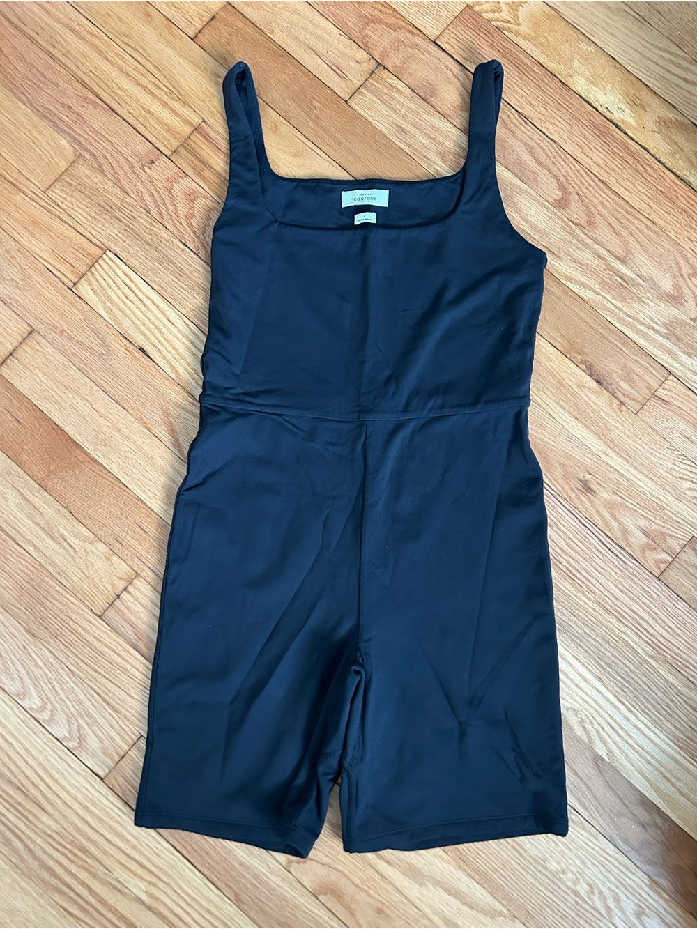 Babaton Black One-Piece Active Romper